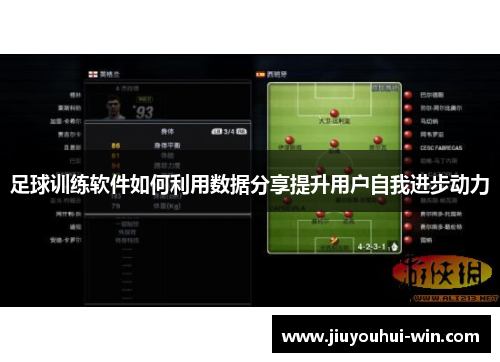 足球训练软件如何利用数据分享提升用户自我进步动力